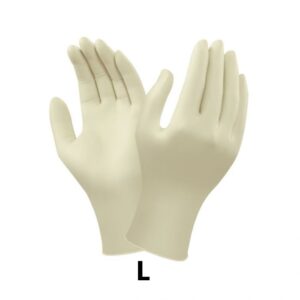 Latex handschoenen L